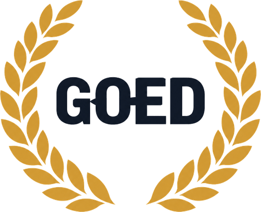 GOED laurel mark