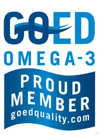 GOED proud member — Global Organization for EPA and DHA Omega-3s